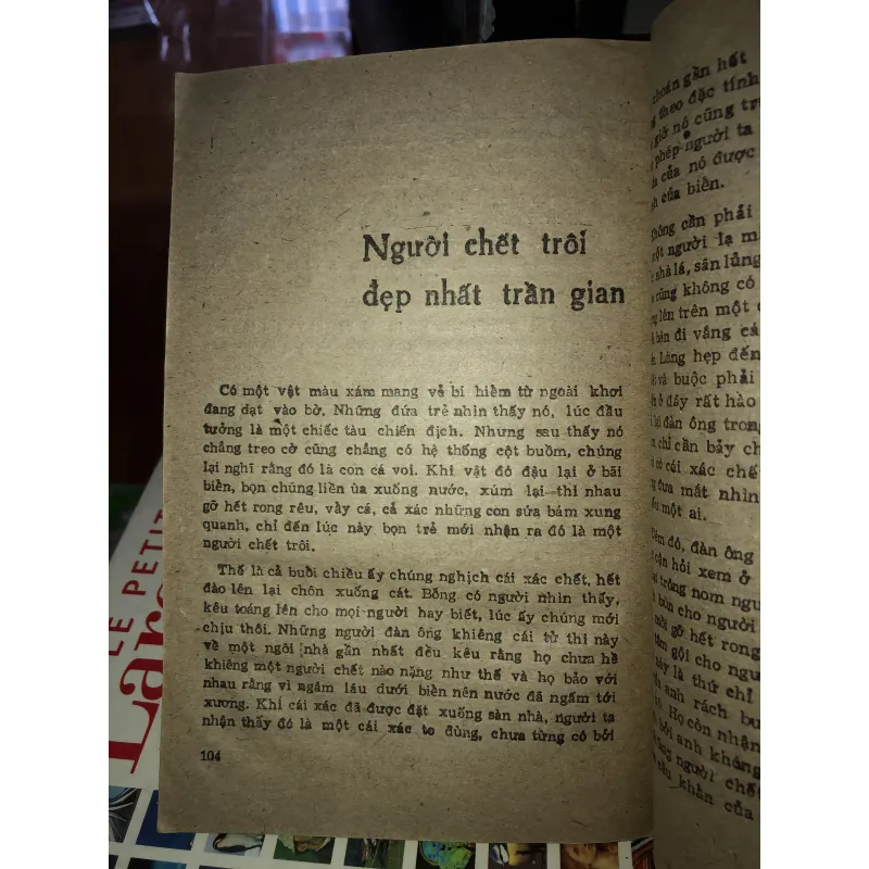 Người chết trôi đẹp nhất trần gian - G. Gacxia Macket 932413