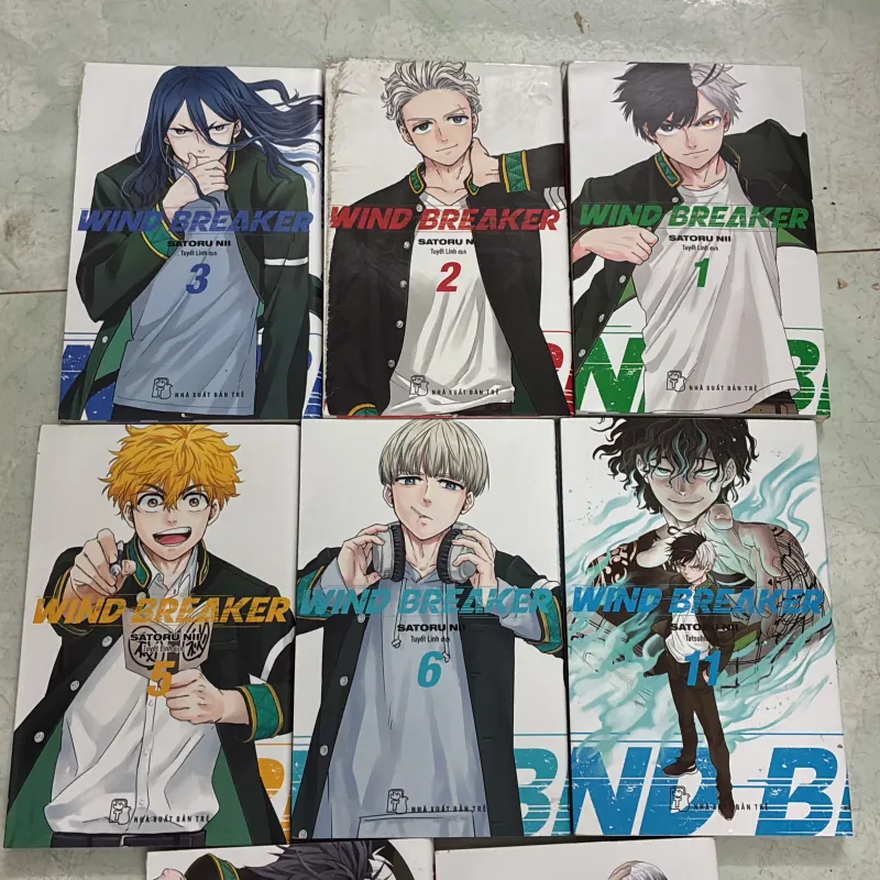 Combo 8 cuốn Wind Breaker 1001428
