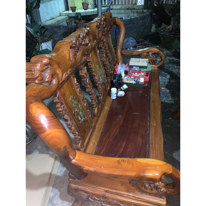 Cần bán 1 bộ bàn ghế với tủ thờ+bộ chân lư lớn 719541