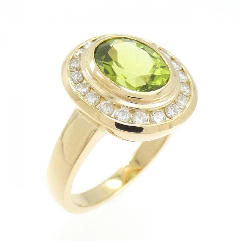 Nhẫn Peridot 750YG - Hàng hiệu Authentic 854544