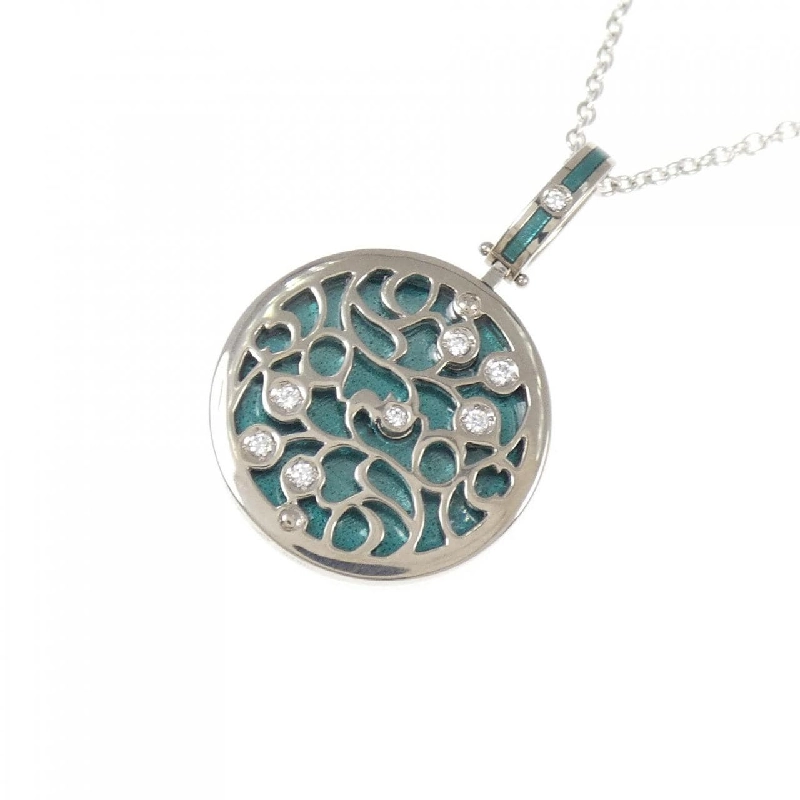 K18WG Đồ trang sức Enamel - Hàng hiệu Chính hãng 856668