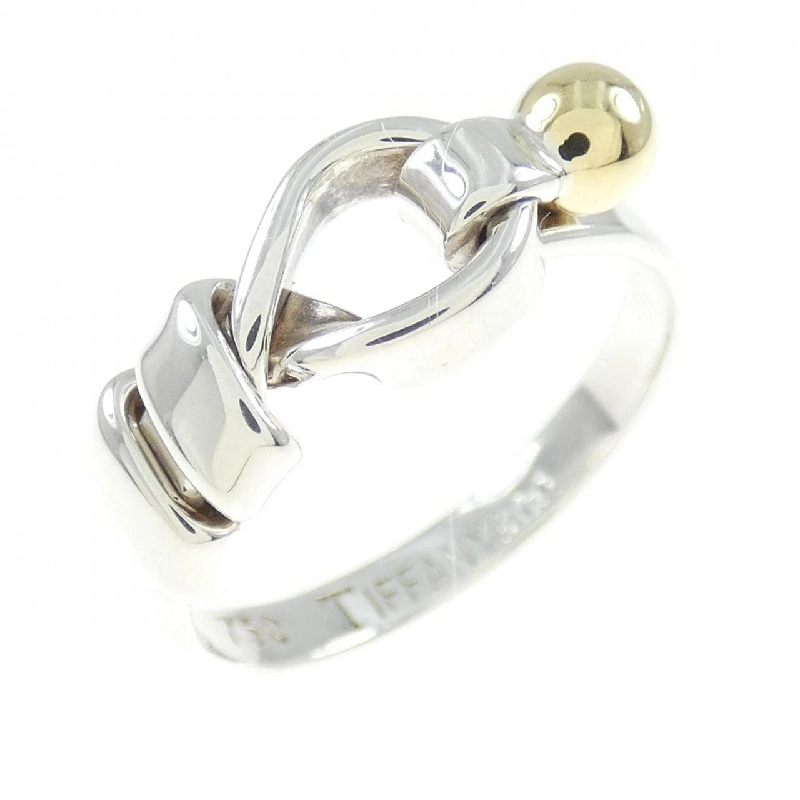 Nhẫn Love Knot Dây Phẳng Tiffany - Hàng hiệu Authentic 838656