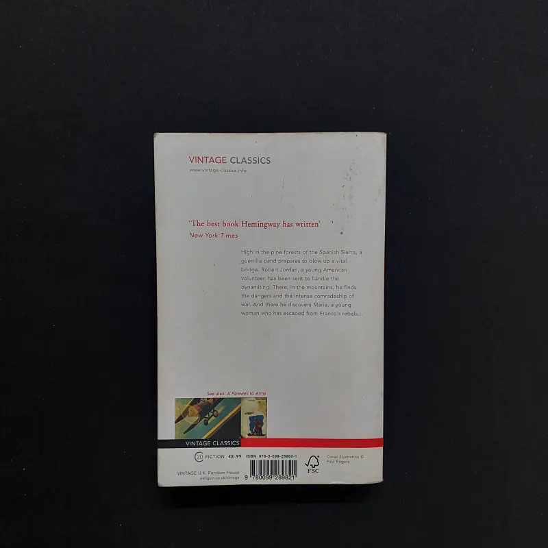 [Sách Cũ Ngoại Văn] For Whom The Bell Tolls 792438