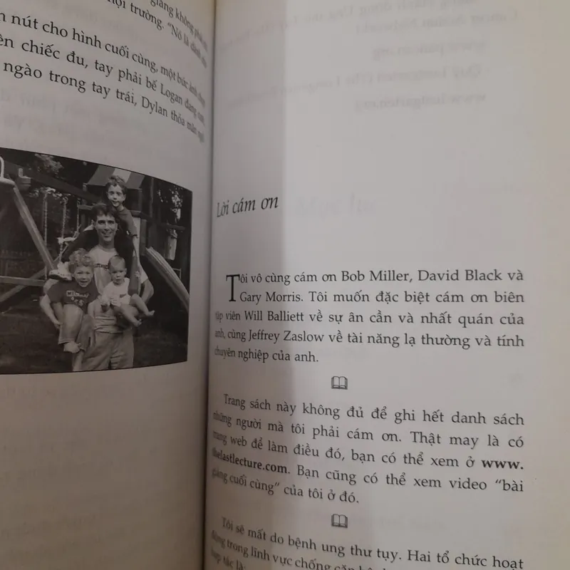 Bài giảng cuối cùng The last lecture. Randy Pausch 574164