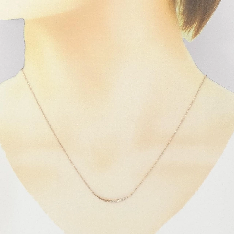 K18PG Dây chuyền kim cương - Hàng hiệu Authentic 857918