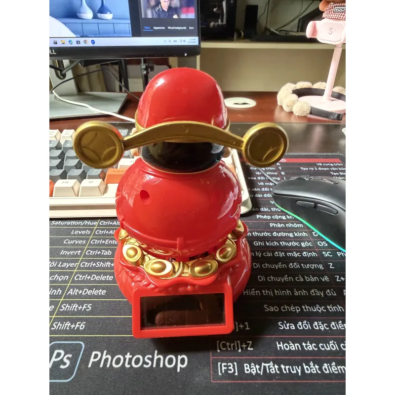 Thần tài lắc lư chạy năng lượng mặt trời 1017722