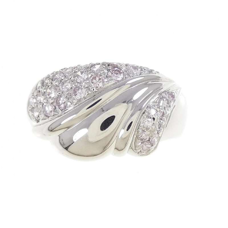 Nhẫn kim cương hồng PT900 0.44CT 668705