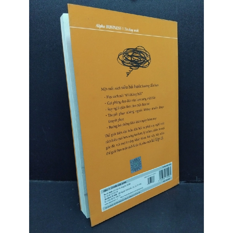 Tư duy như một kẻ lập dị Steven D. Levitt & Stephen J. Dubner mới 90% ố nhẹ, tróc nhẹ gáy HCM.ASB0911 448133