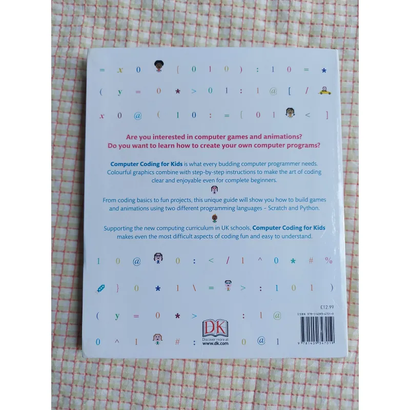 COMPUTER CODING FOR KIDS – CAROL VORDERMAN - Sách DK, mới 99% 782513