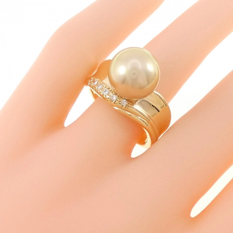 Nhẫn ngọc trai trắng Tasaki 11.2mm - Hàng hiệu Authentic 838288