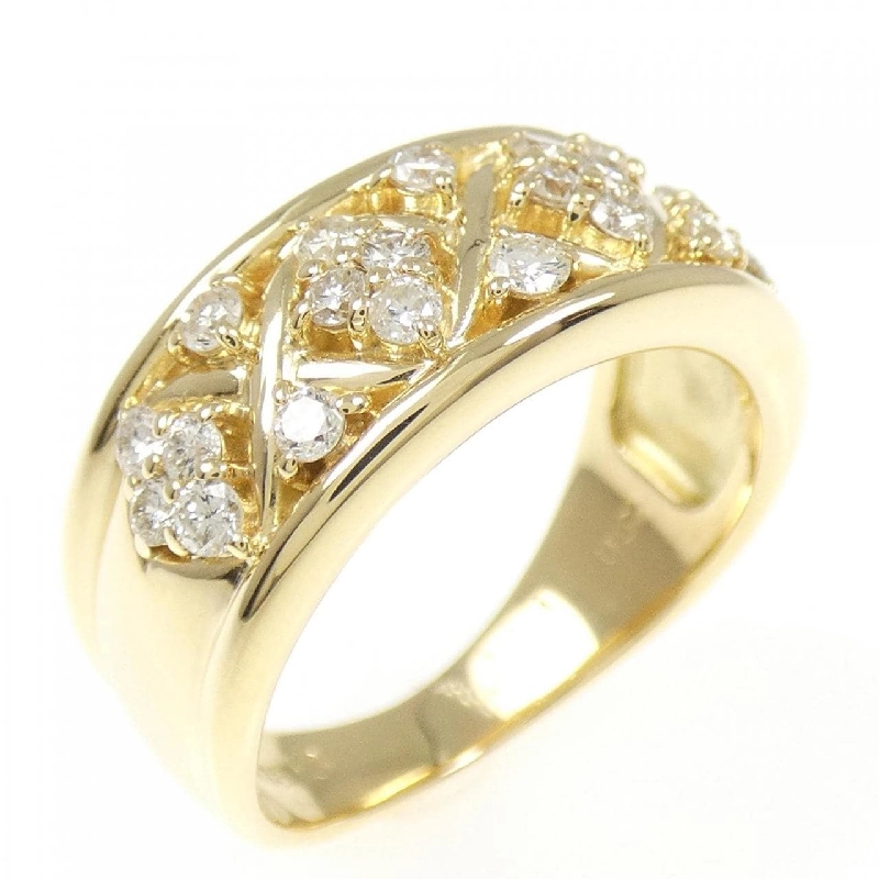 Nhẫn kim cương K18YG 0.52CT 669778