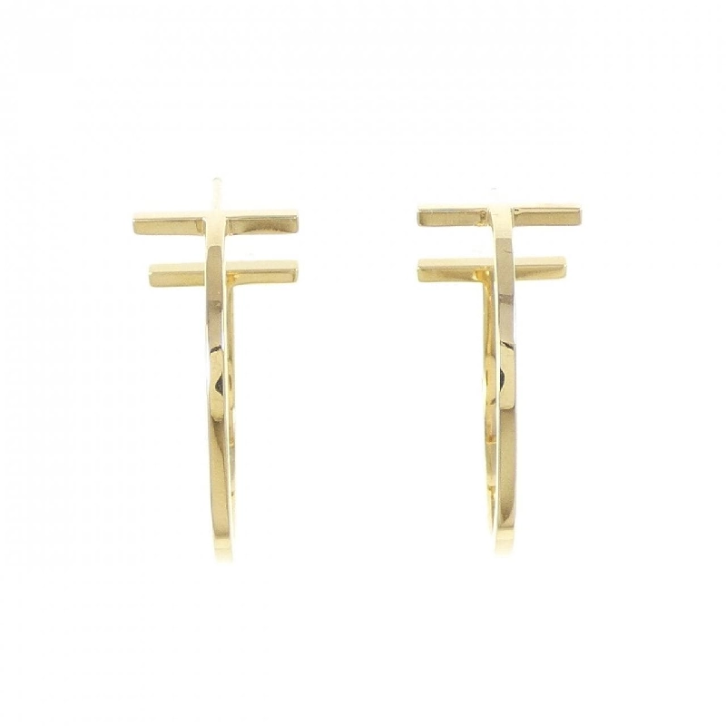 Bông tai hình vòng T của Tiffany 666003