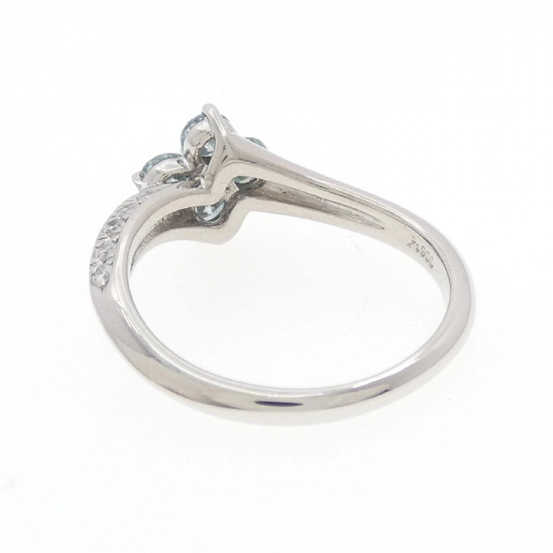 Nhẫn kim cương hoa PT900 0.65CT - Hàng hiệu Authentic 848043