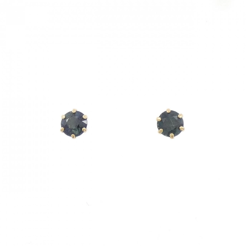 K18YG Bông tai Sapphire - Hàng hiệu Chính hãng 868776