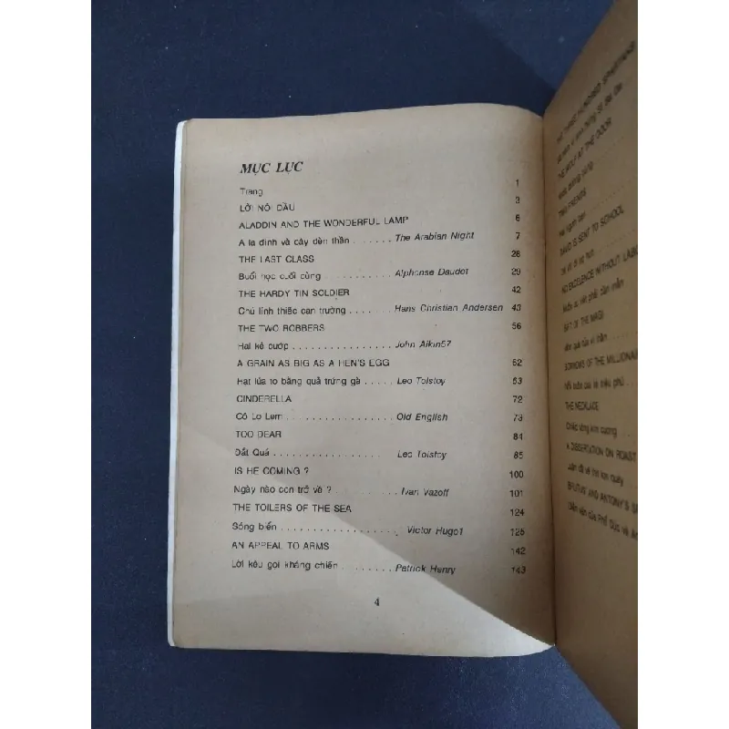 20 slected short stories truyện ngắn tuyệt tác trình bày song ngữ mới 70% ố nặng 1992 HCM1001 Lê Bá Kông HỌC NGOẠI NGỮ 369681