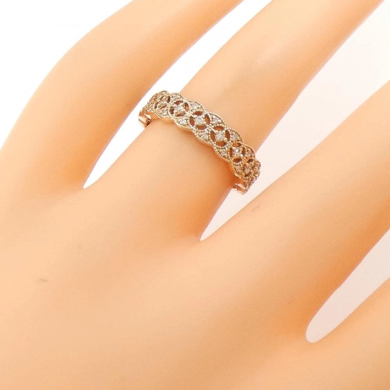 Nhẫn kim cương K18PG 672540