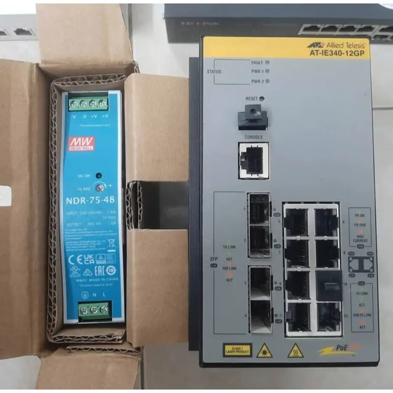 Thiết bị Switch AT-IE340-12P.
Chính hãng Allied Telesis 1044611