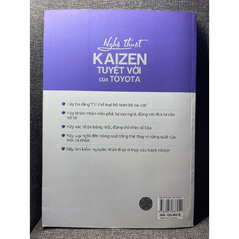 Nghệ thuật Kaizen tuyệt vời của Toyota Yoshihito Wakamatsu 2017 mới 90% HPB0205 182059