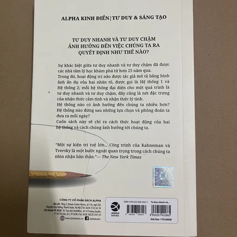 Tư duy nhanh và chậm - Daniel Kahneman 728995