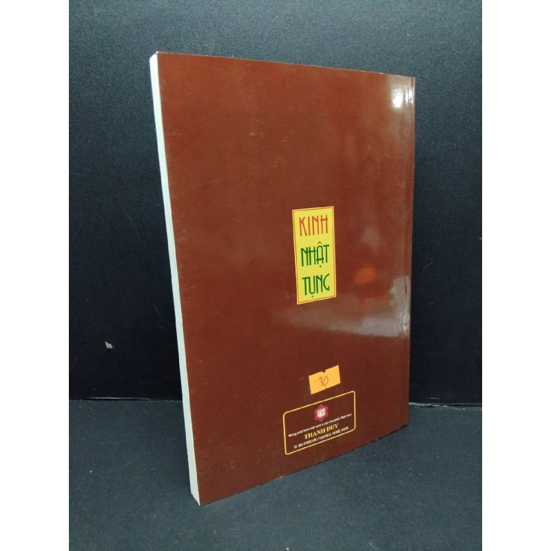 Kinh Nhật Tụng mới 90% bẩn nhẹ HCM2809 Tỳ kheo Thích Đăng Quang TÂM LINH - TÔN GIÁO - THIỀN 917523