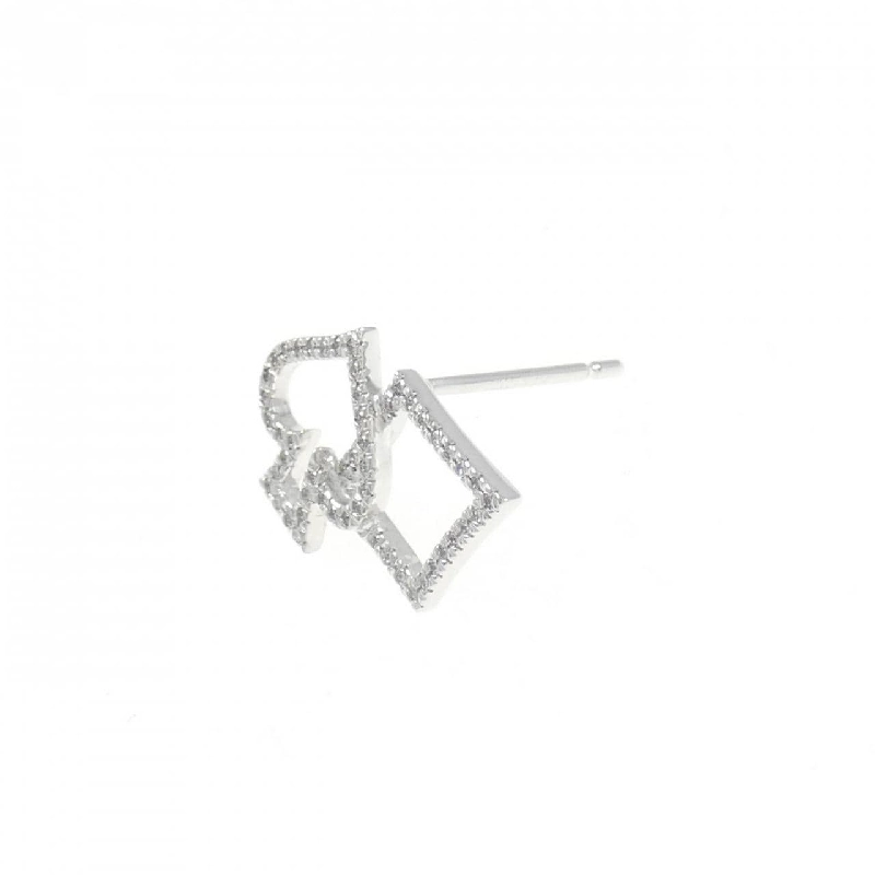 Bông tai Aker March Diamond 0.09CT một bên - Hàng hiệu Authentic 845291