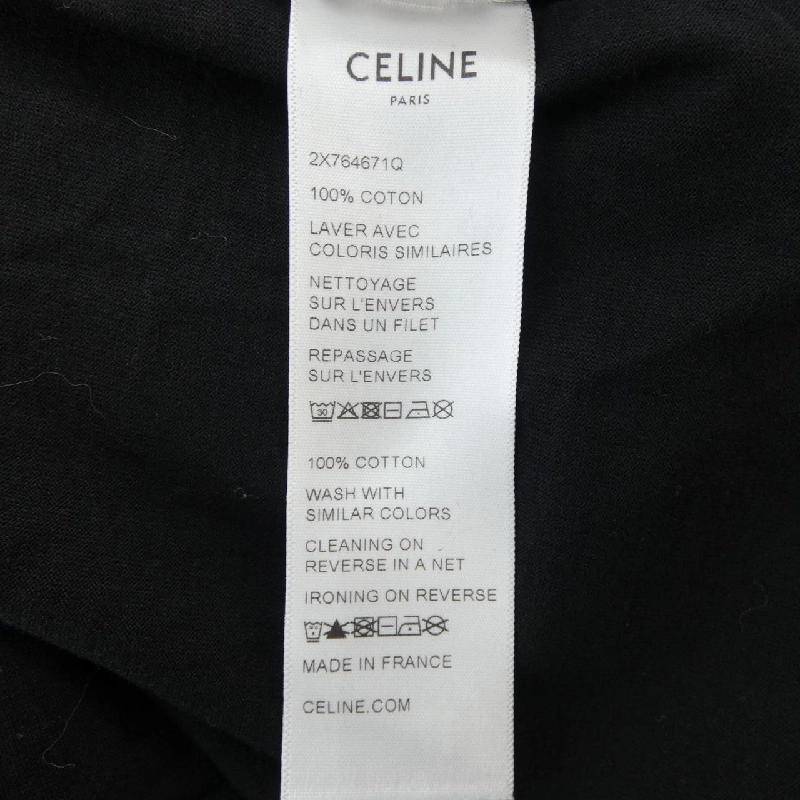 Áo thun rộng in CELINE 2X764671Q - Hàng hiệu Authentic 824284