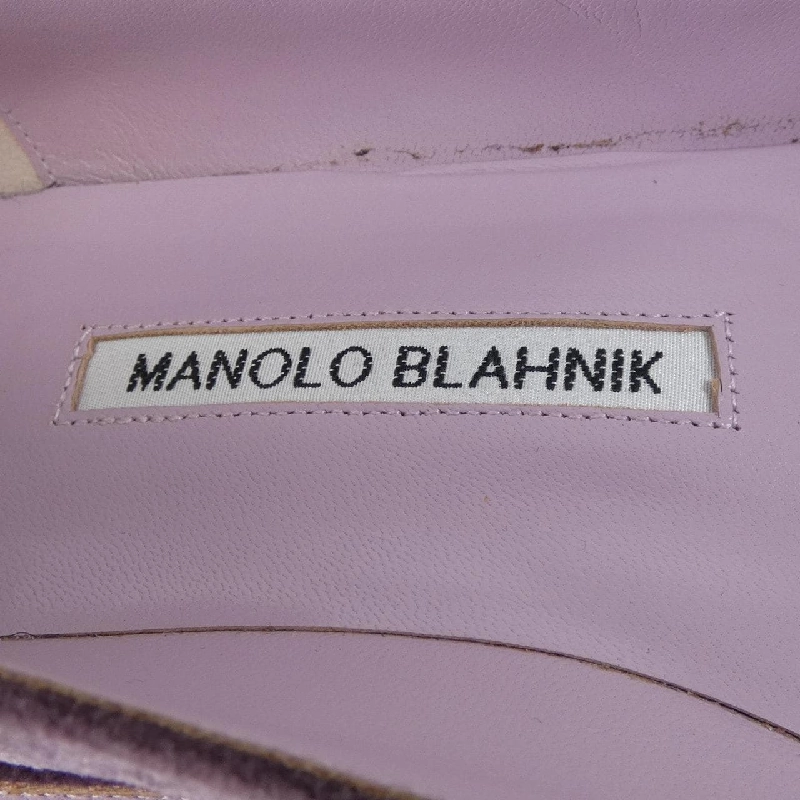 【Mã giảm giá】Giày bệt MANOLO BLAHNIK 664711