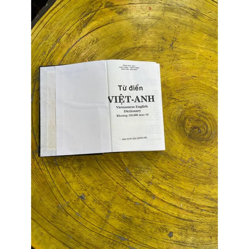 TỪ ĐIỂN VIỆT - ANH VIETNAMESE- ENGLISH DICTIONARY 727422
