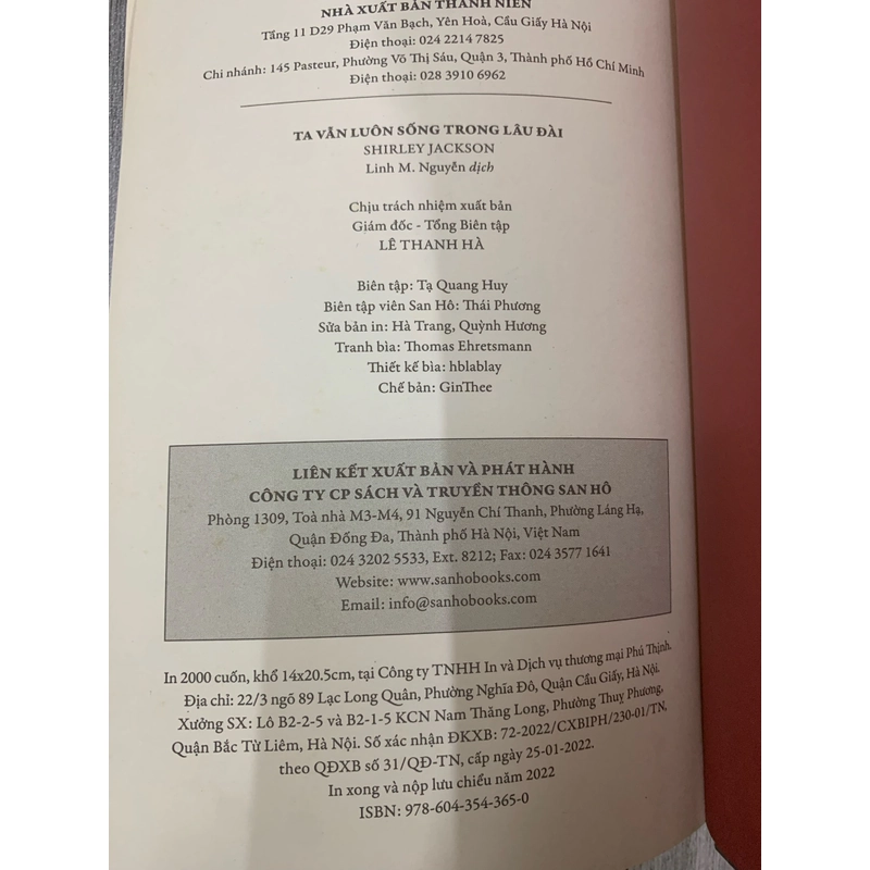 Ta vẫn luôn sống trong lâu đài - Shirley Jackson. 2a4 552801