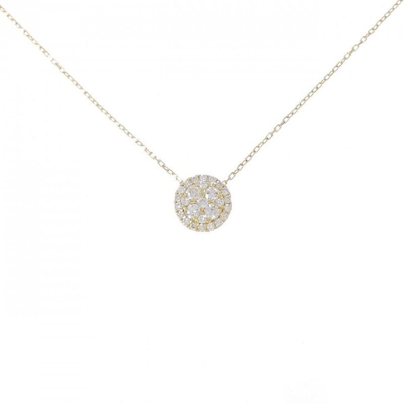 Dây chuyền kim cương K18YG 0.50CT - Hàng hiệu Chính hãng 858775