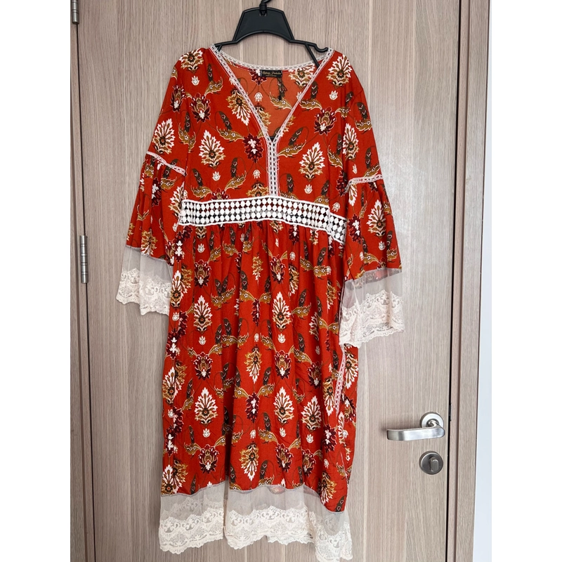 Váy phong cách boho đi biển và đi chơi 494441