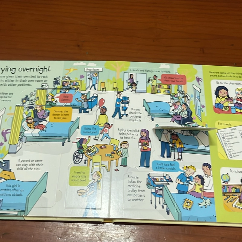 PICTURE BOOK Look inside a hospital 536428