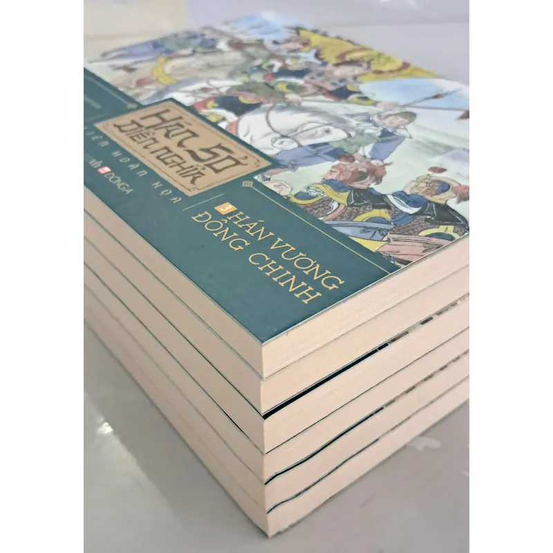Bộ Hán Sở Diễn Nghĩa Liên Hoàn Họa 6 quyển 1043834