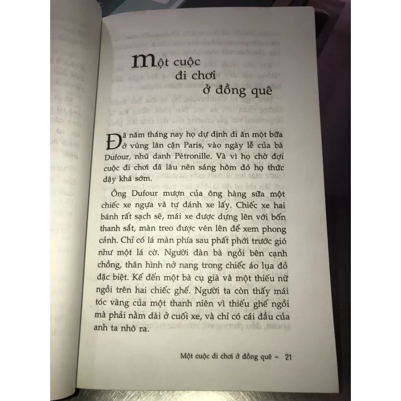 Một cuộc đi chơi ở đồng quê - Guy de Maupassant 1005482