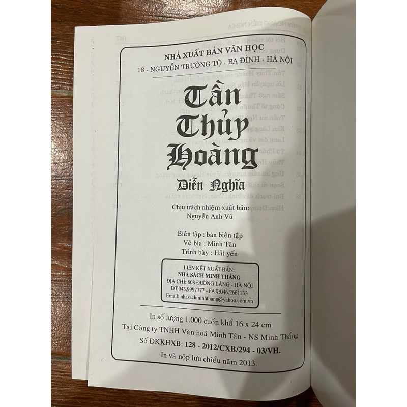 Tần Thuỷ Hoàng Diễn Nghĩa (k1) 501222