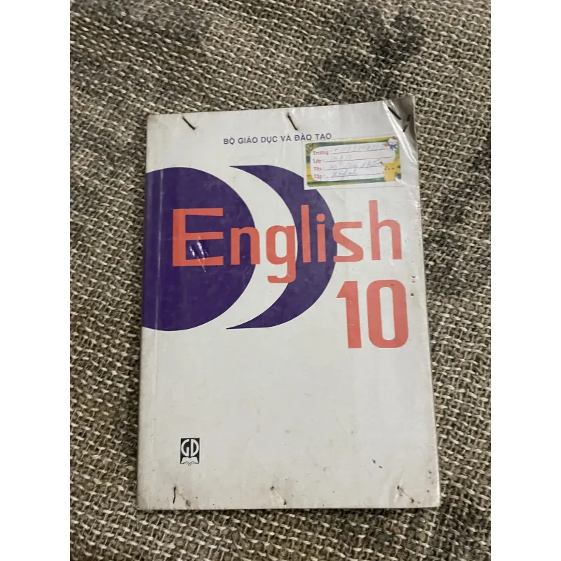English 10 - sách giáo khoa 9x  1030025