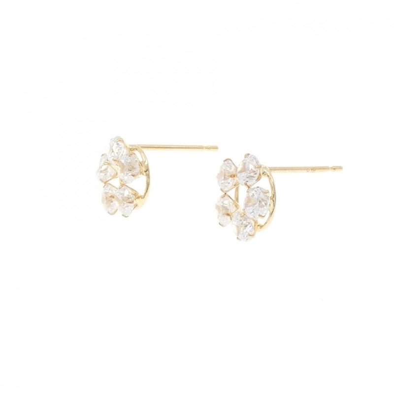 K18YG Cubic Bông tai - Hàng hiệu Chính hãng 869979