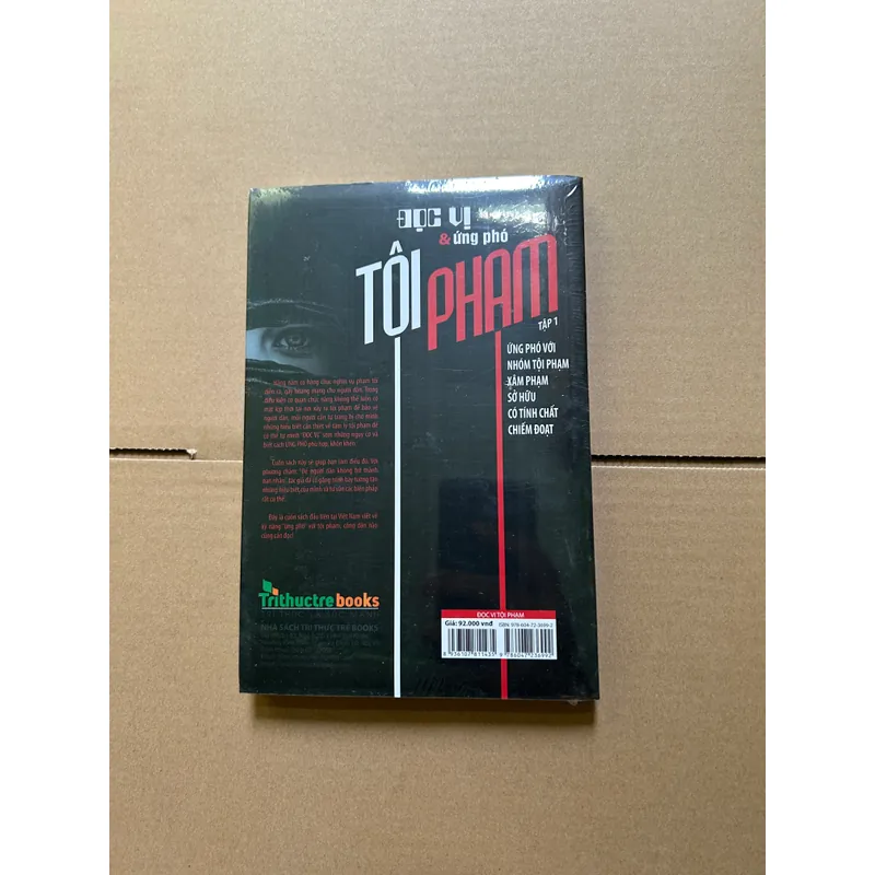 Đọc vị và ứng phó tội phạm tập 1: ứng phó với nhóm tội phạm xâm phạm sở hữ có tính chất.. 734331