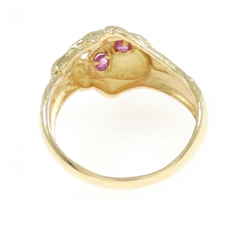 Nhẫn Ruby K18YG - Hàng hiệu Chính hãng 852730