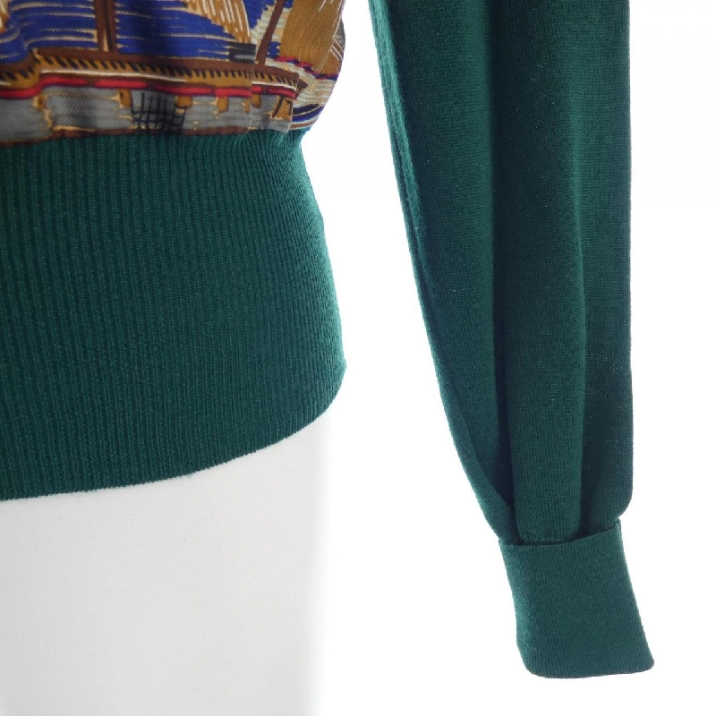 【Mã giảm giá】【Cổ điển】HERMES Áo len 642206