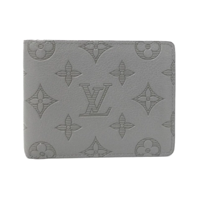 Louis Vuitton Monogram Shadow Portefeuille Multiple M81383 Ví tiền - Hàng hiệu Chính hãng 769276