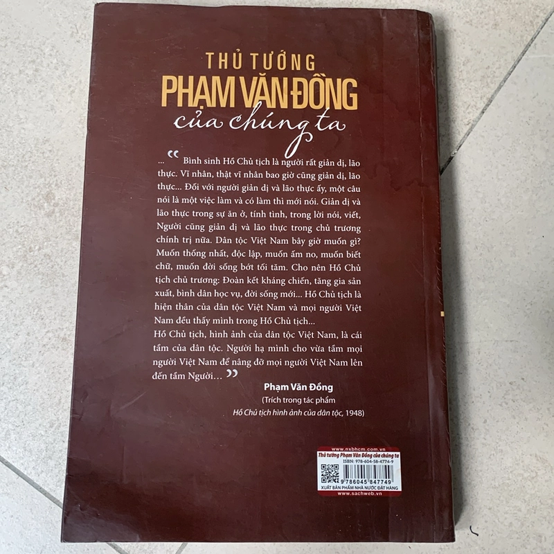 THỦ TƯỚNG PHẠM VĂN ĐỒNG của chúng ta 501766