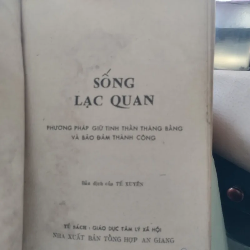 Sống Lạc Quan của tác giả Raymond de Saint-Laurent.
Tên sách: Sống Lạc Quan
 573977