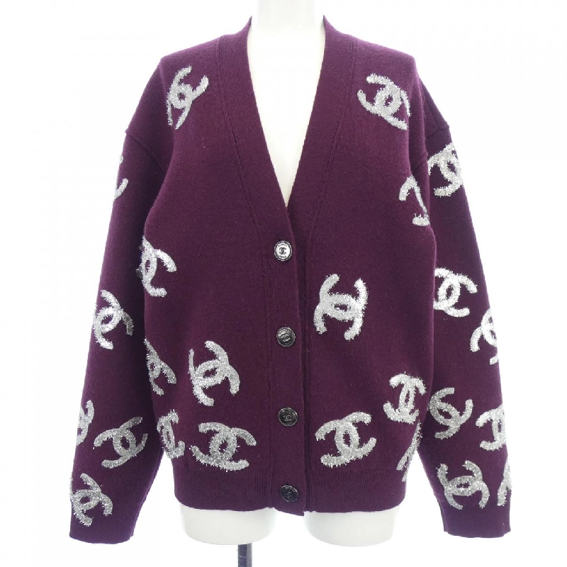【Khuyến mãi】Áo khoác cardigan CHANEL 645042