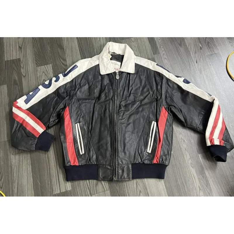 áo khoác da  cờ MỸ    WHEREMI 957079