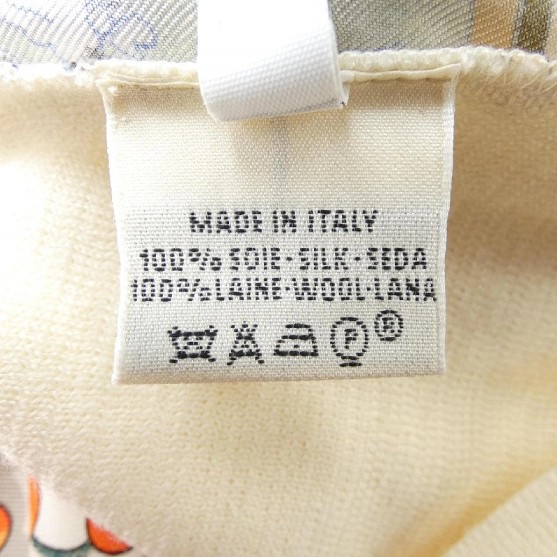 HERMES NEIGE D'ANTAN Twill Rêne. Áo len - Hàng hiệu Chính hãng 774729