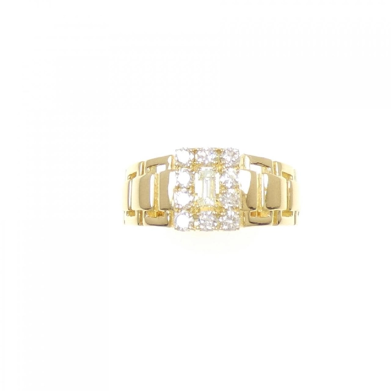 【Sản phẩm mới】Nhẫn kim cương K18YG 0.53CT 665810