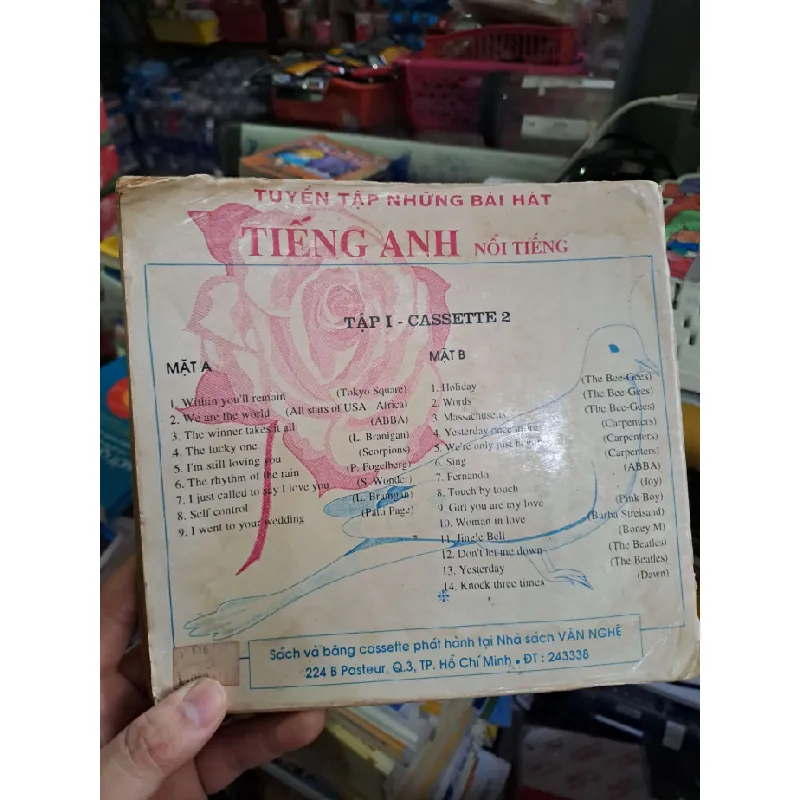 Tuyển tập những bài hát tiếng Anh nổi tiếng có lời Việt tham khảo tập 1 - Nguyễn Hạnh - Thanh Nguyên - 1996 mới 80% ố rách bìa nhẹ - ENGLISH BOOKS - HCM0111 628872