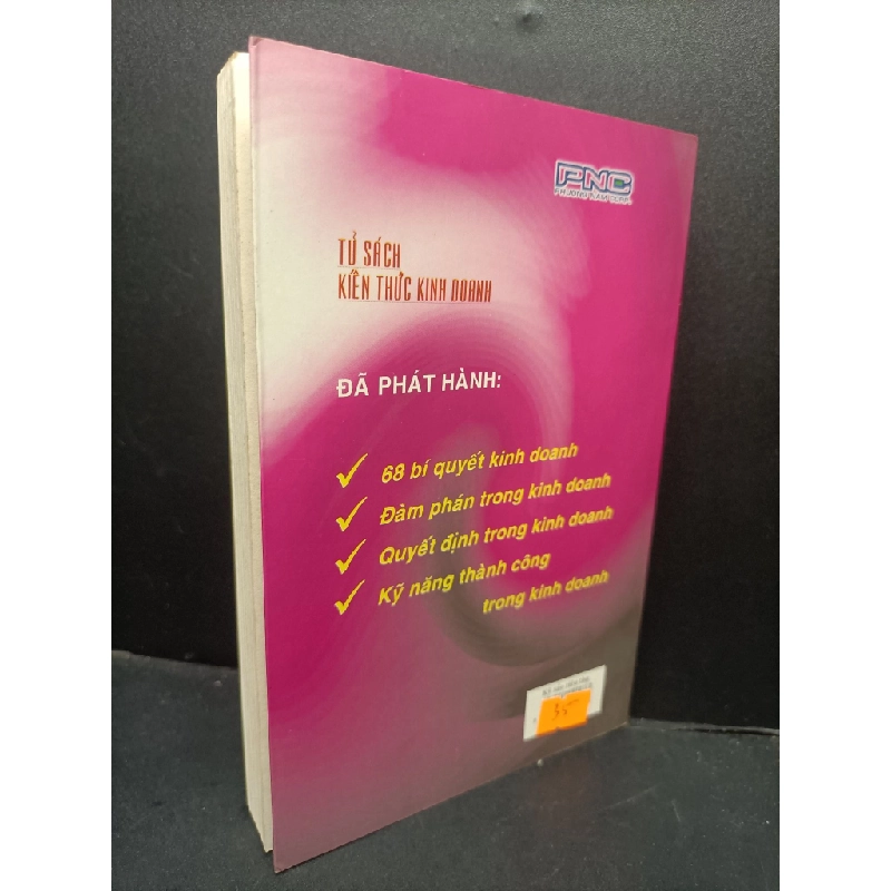 [Phiên Chợ Sách Cũ] Kỹ xảo tiêu thụ sản phẩm nhiều tác giả 2001 2303 421043