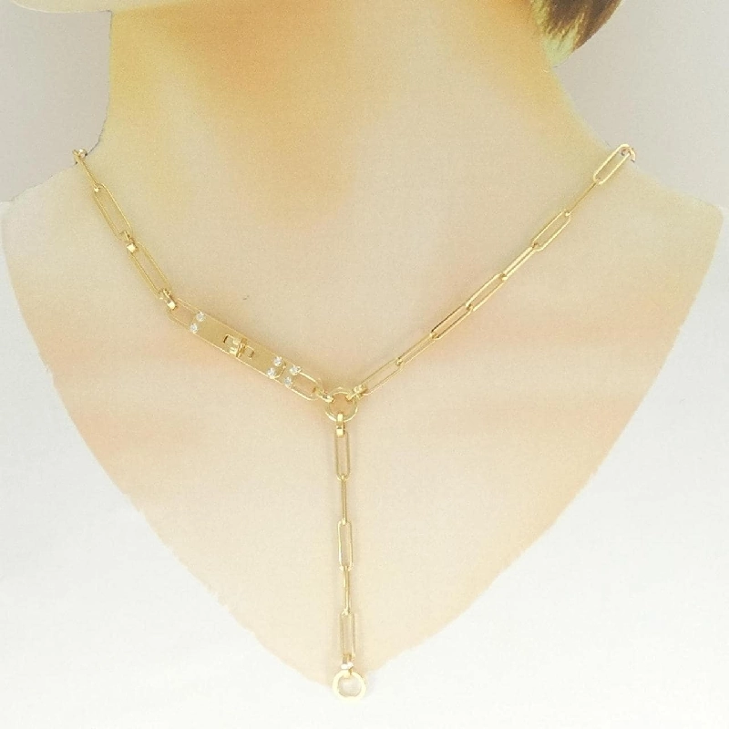 Dây chuyền kim cương Hermès - Hàng hiệu Authentic 840397